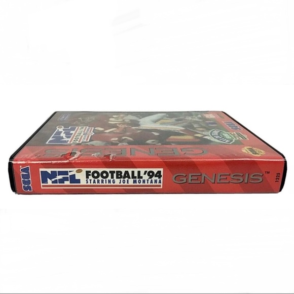 Sega Genesis Football Game NFL '94 Starring Joe Montana 1993 CIB TESTED COMPLETE - Picture 10 of 12